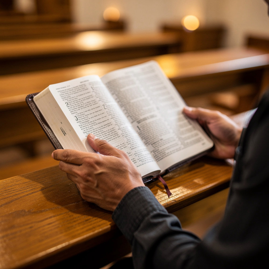 Iglesia de Dios Pentecostal M.I. congregación reunida para adoración semanal en San Diego, CA